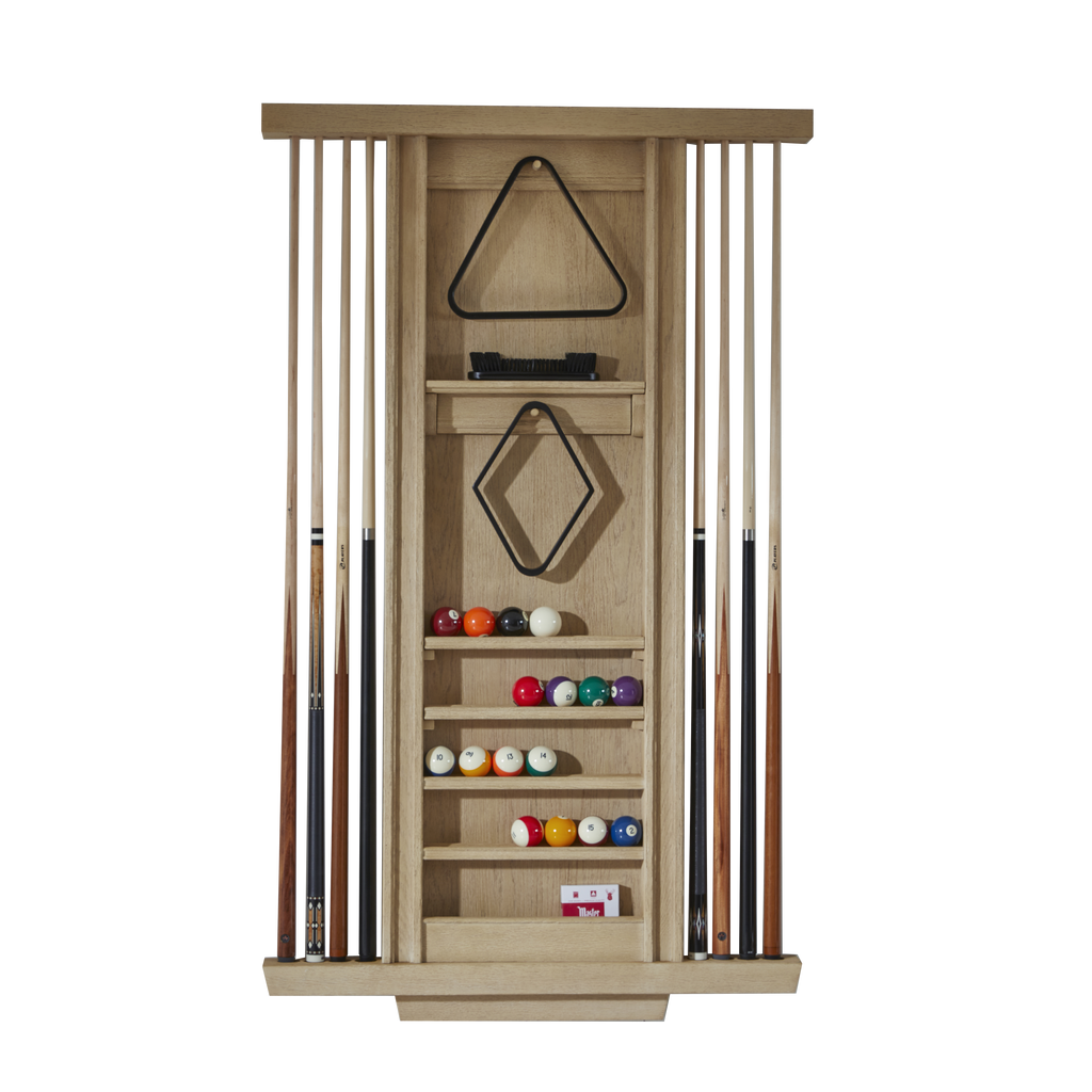Port Royal Wall Rack with accessories in it