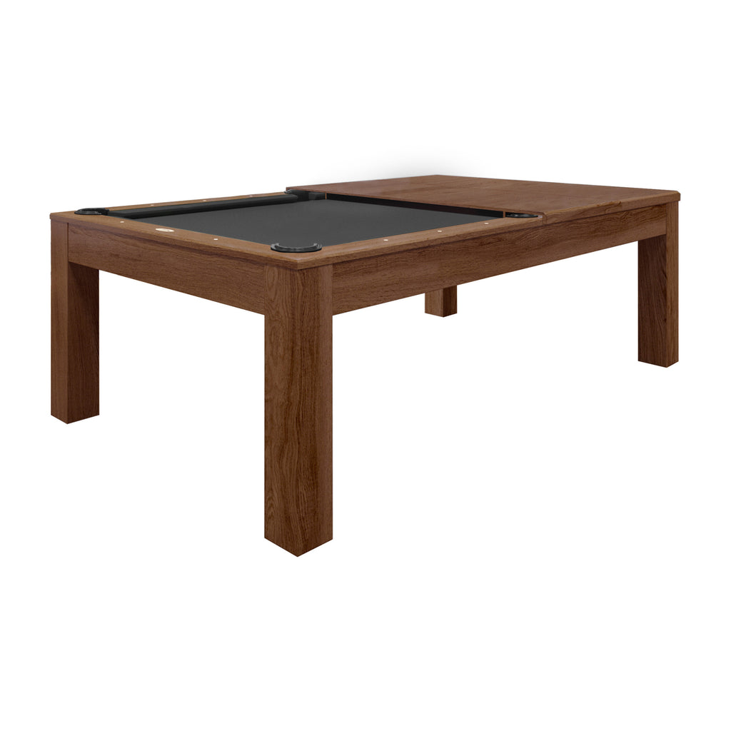 Penny Pool Table Whiskey with Dining Top half on
