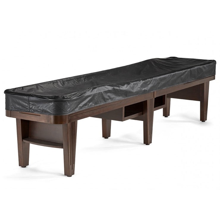 Brunswick Shuffleboard Cover on Table Angle