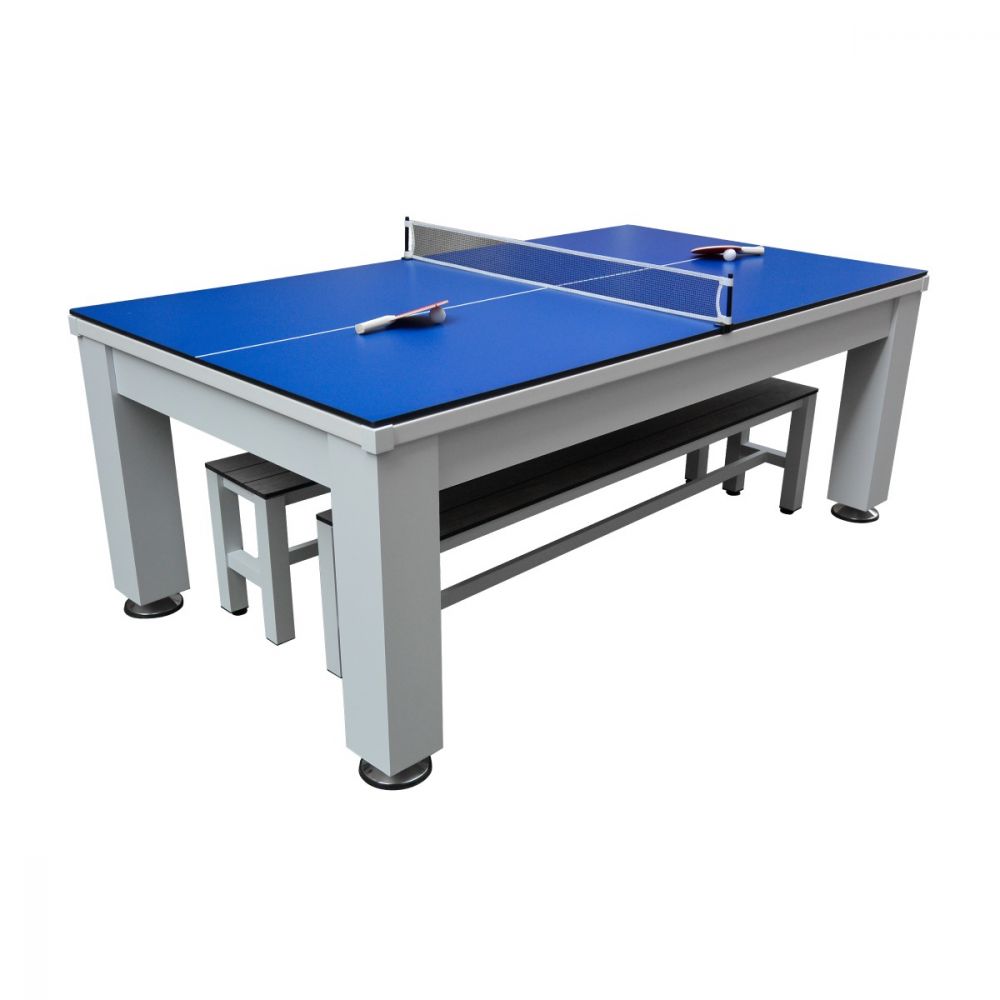 Outdoor Esterno Pool Table with Ping Pong Top