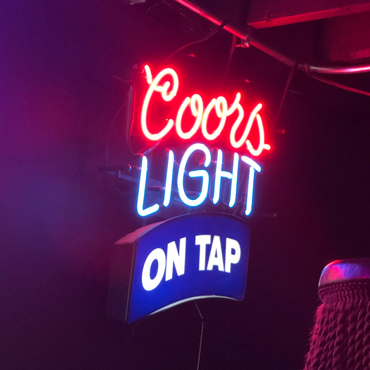 Coors on Tap Neon Light – D&L Billiards