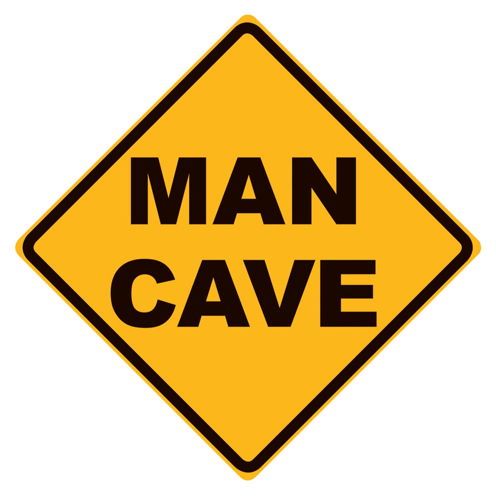 Man Cave Aluminum Metal Wall Art