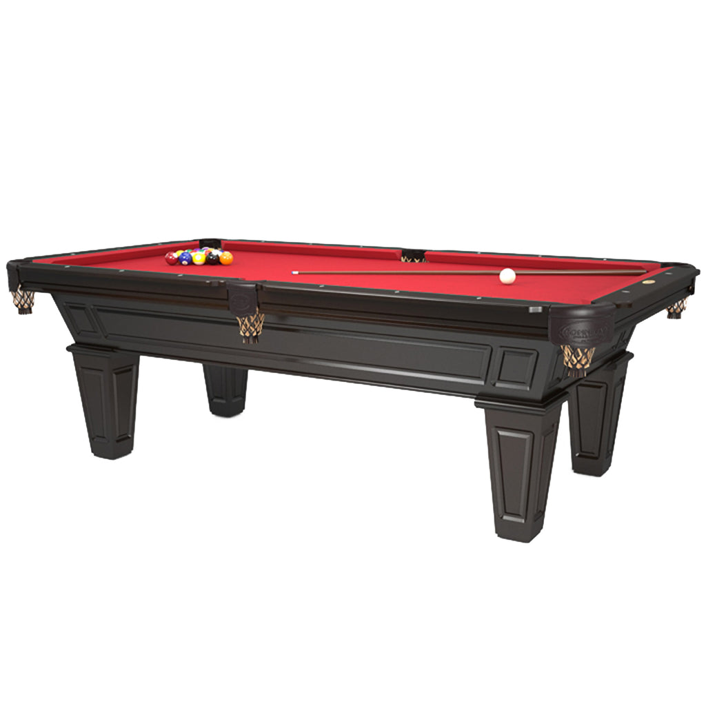 Cochise Pool Table Maple wood with Espresso finish and Dark pocket