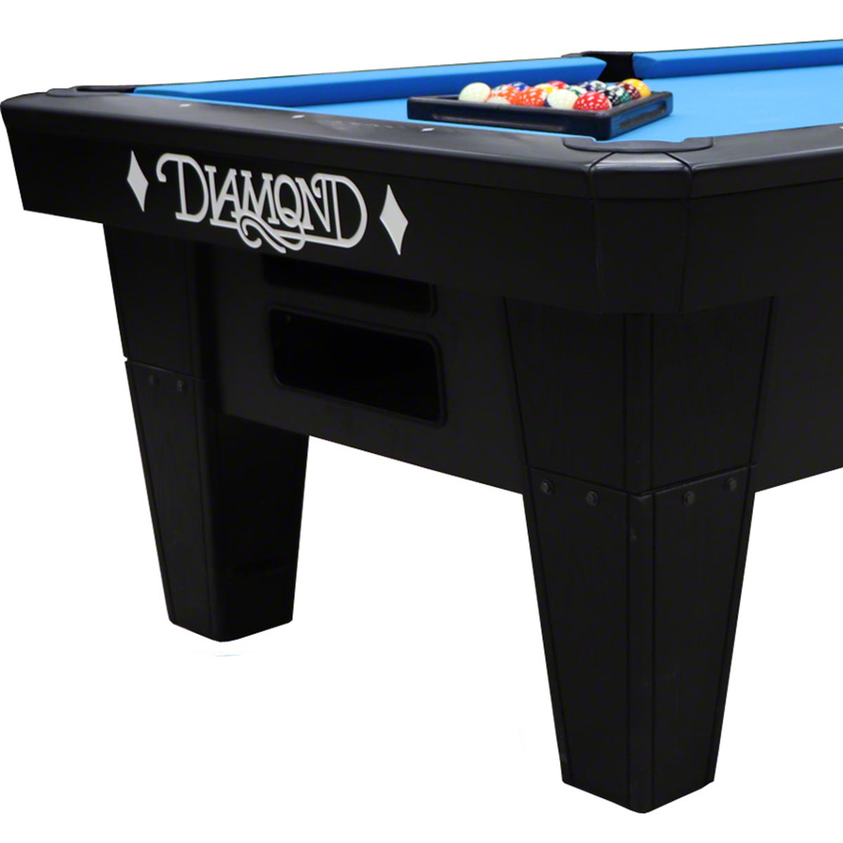 7ft ProAm Pool Table in Black D&L Billiards