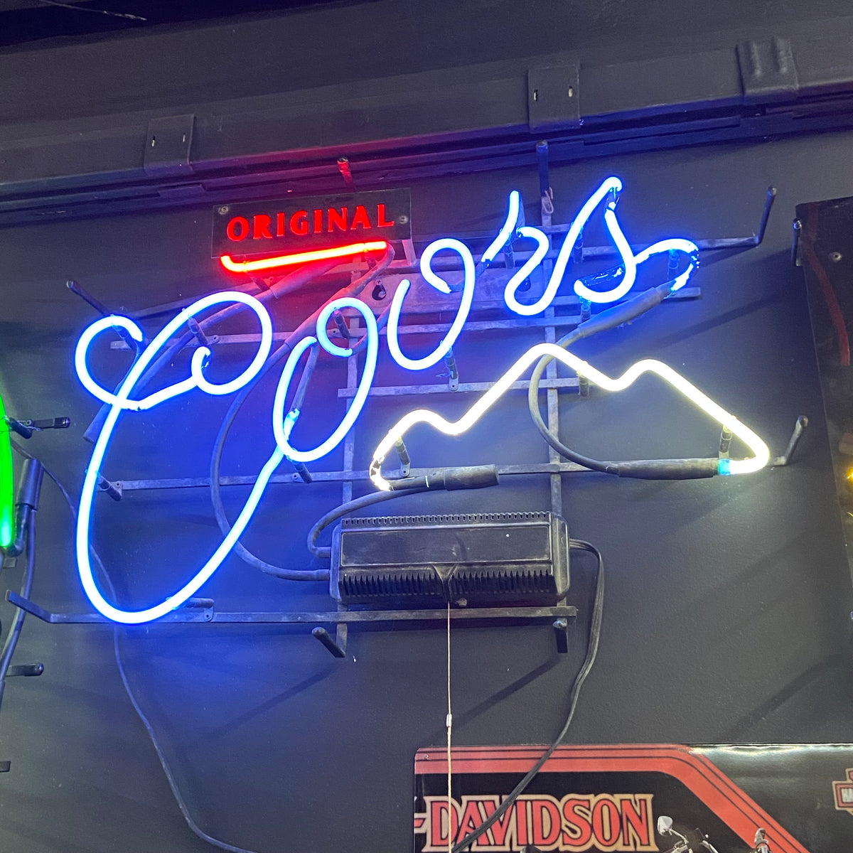 Coors Light ネオン看板　ネオンサイン　ネオンライト　ビンテージ Coors Original Neon Light – D&L Billiards