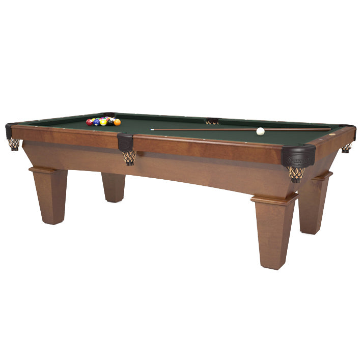 Kayenta Pool Table  Maple Wood with Milcreek stain and Dark Pockets