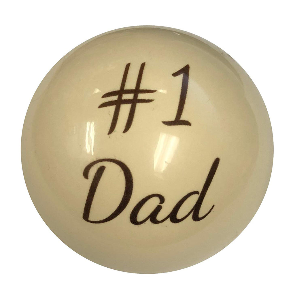 #1 Dad Custom Cue Ball