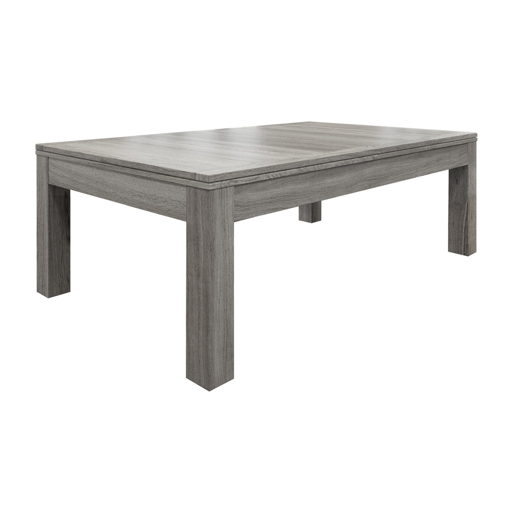 Penny Pool Table Silver mist with dining top