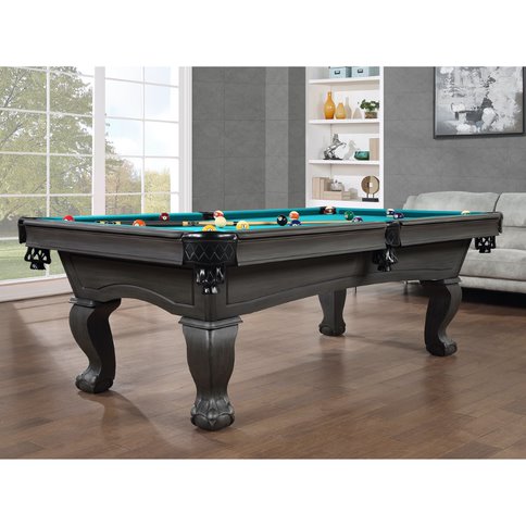 9Ft Ruben Pool Table Angled in Room
