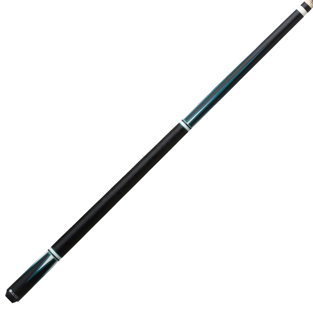 Lucasi Lux Midnight Black and Green Points Pool Cue Butt Only