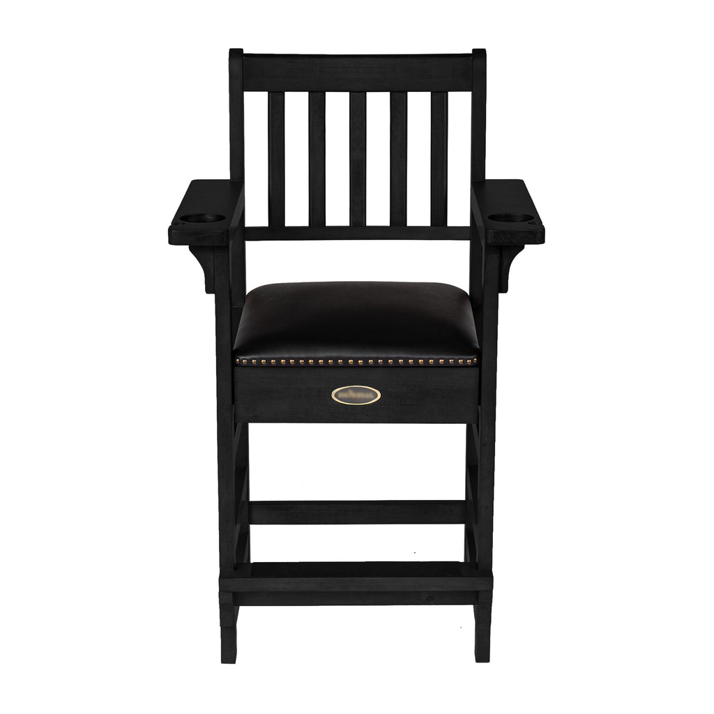 Black Premium Spectator Chair with Drawer