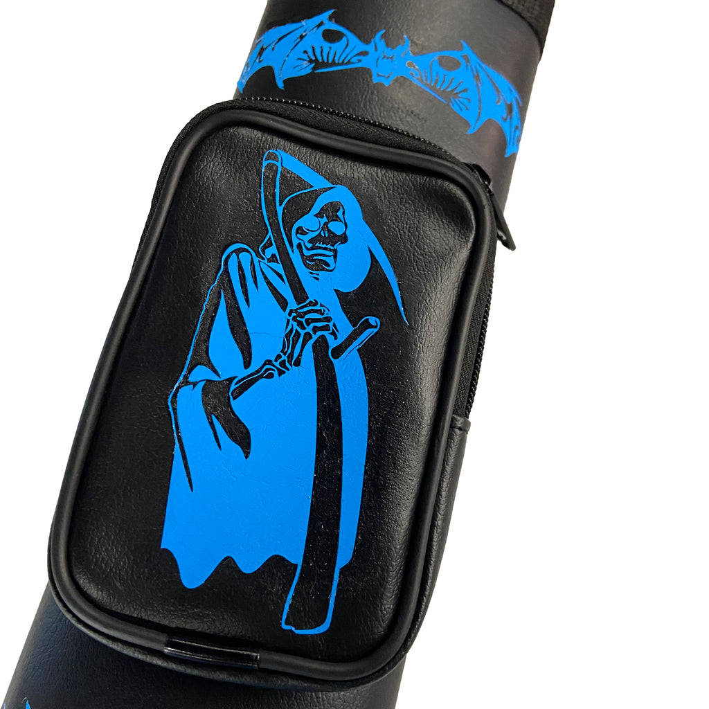 Blue Grim Reaper on pocket