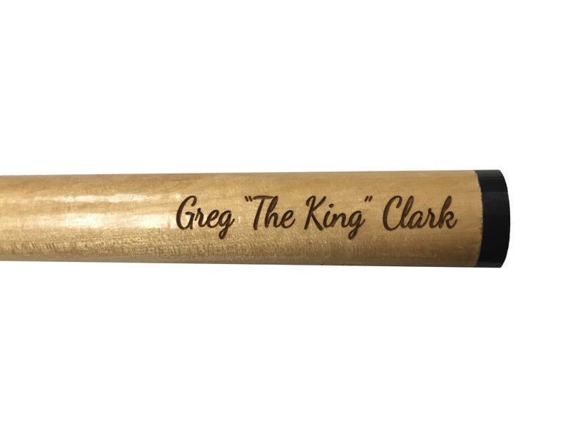 Cursive Font Greg the king Clark