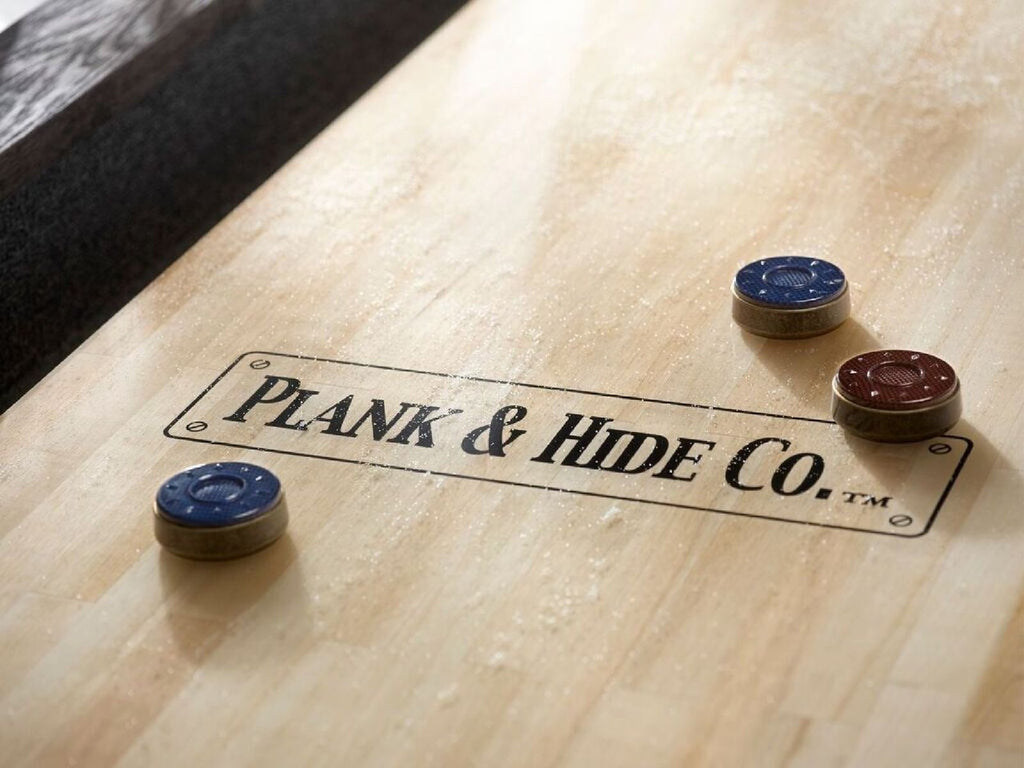 Playfield with plank and hide co on it