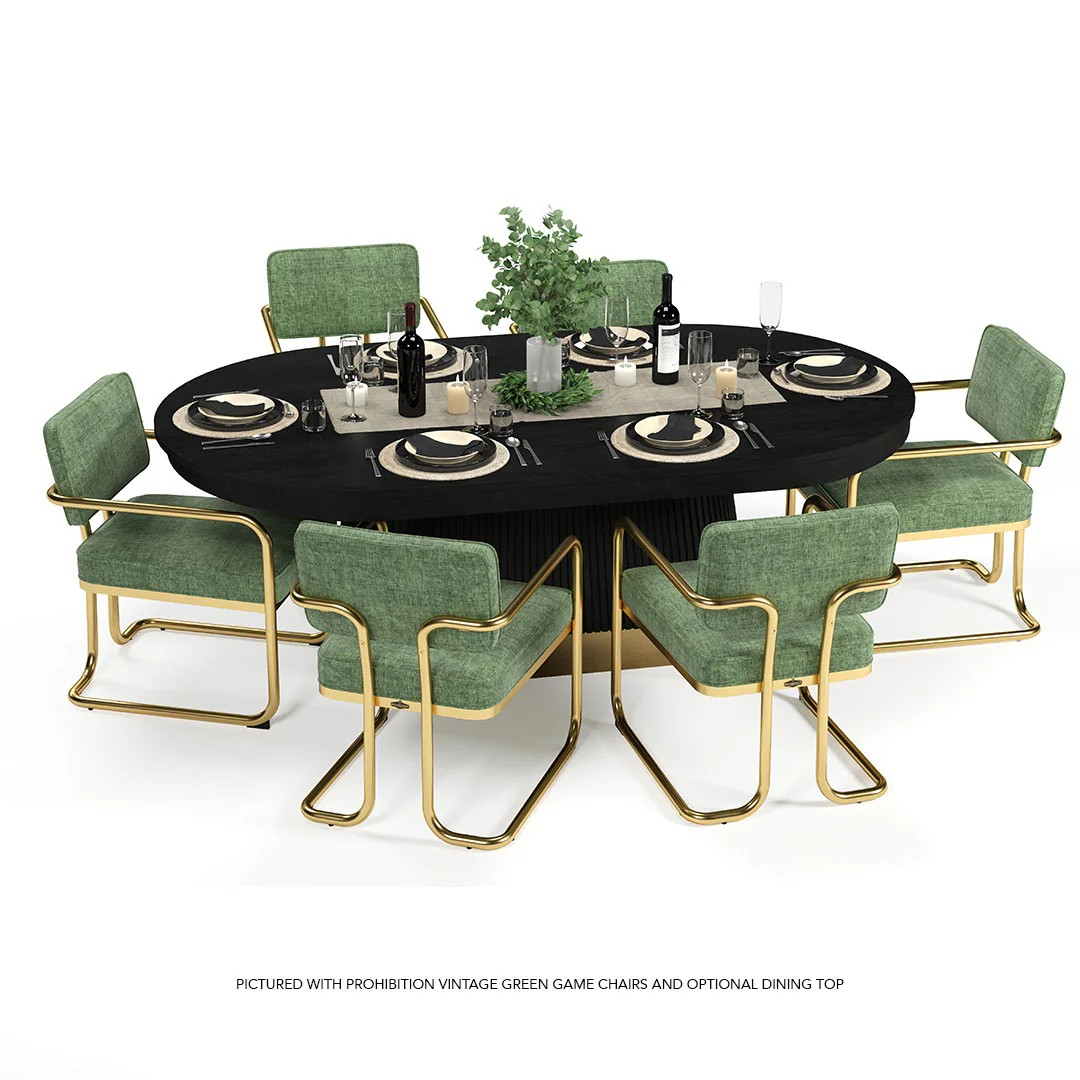 Prohibition Table Prohibition Texas Hold 'Em Table – D&L Billiards