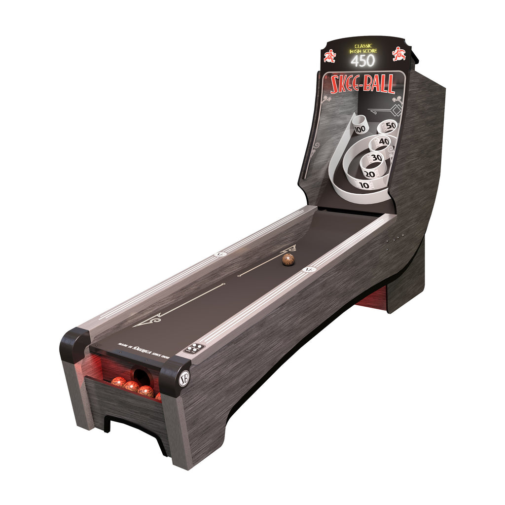 Skee-Ball Premium Home Arcade with Coal Cork