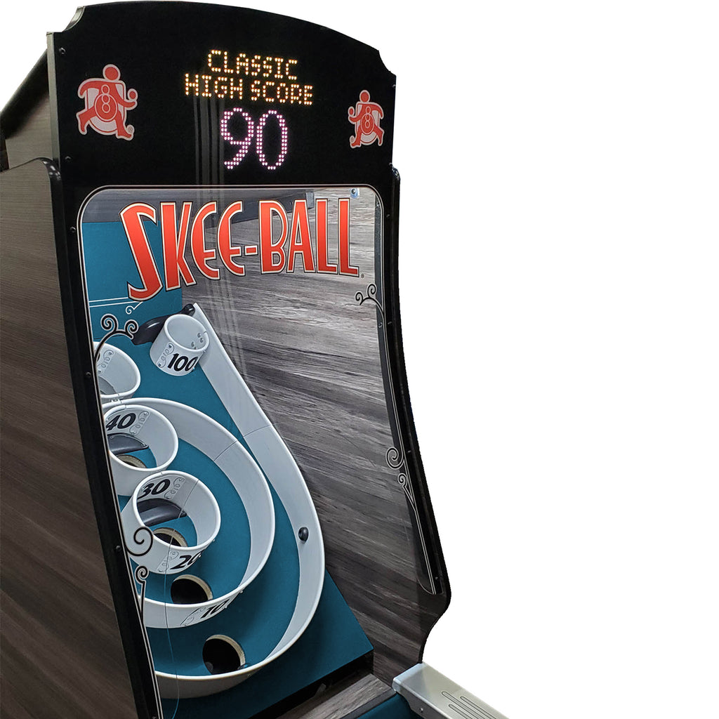 Skee-Ball Premium Home Arcade with Indigo Cork Play Area