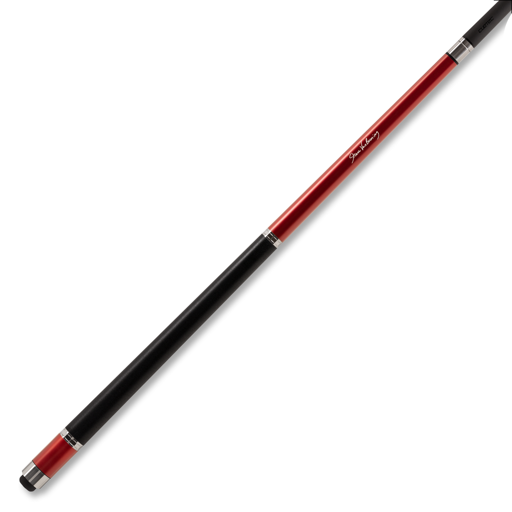 Cuetec Cynergy Gen One Ruby Red Cue with Butt Extension and Tip Tool