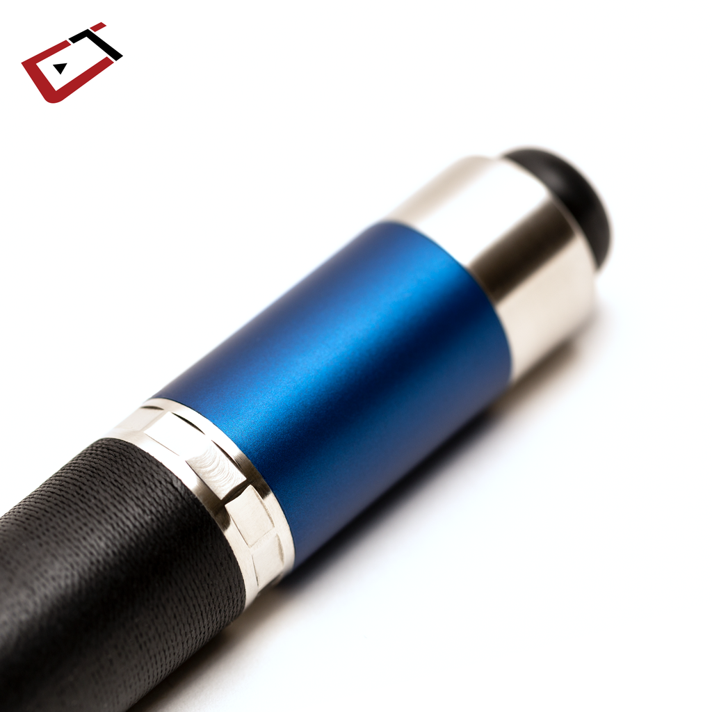 Cuetec Cynergy Sapphire Blue Cue Butt Cap