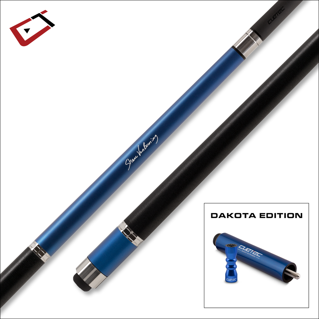 Cuetec Cynergy Sapphire Blue Cue Butt with Wrap