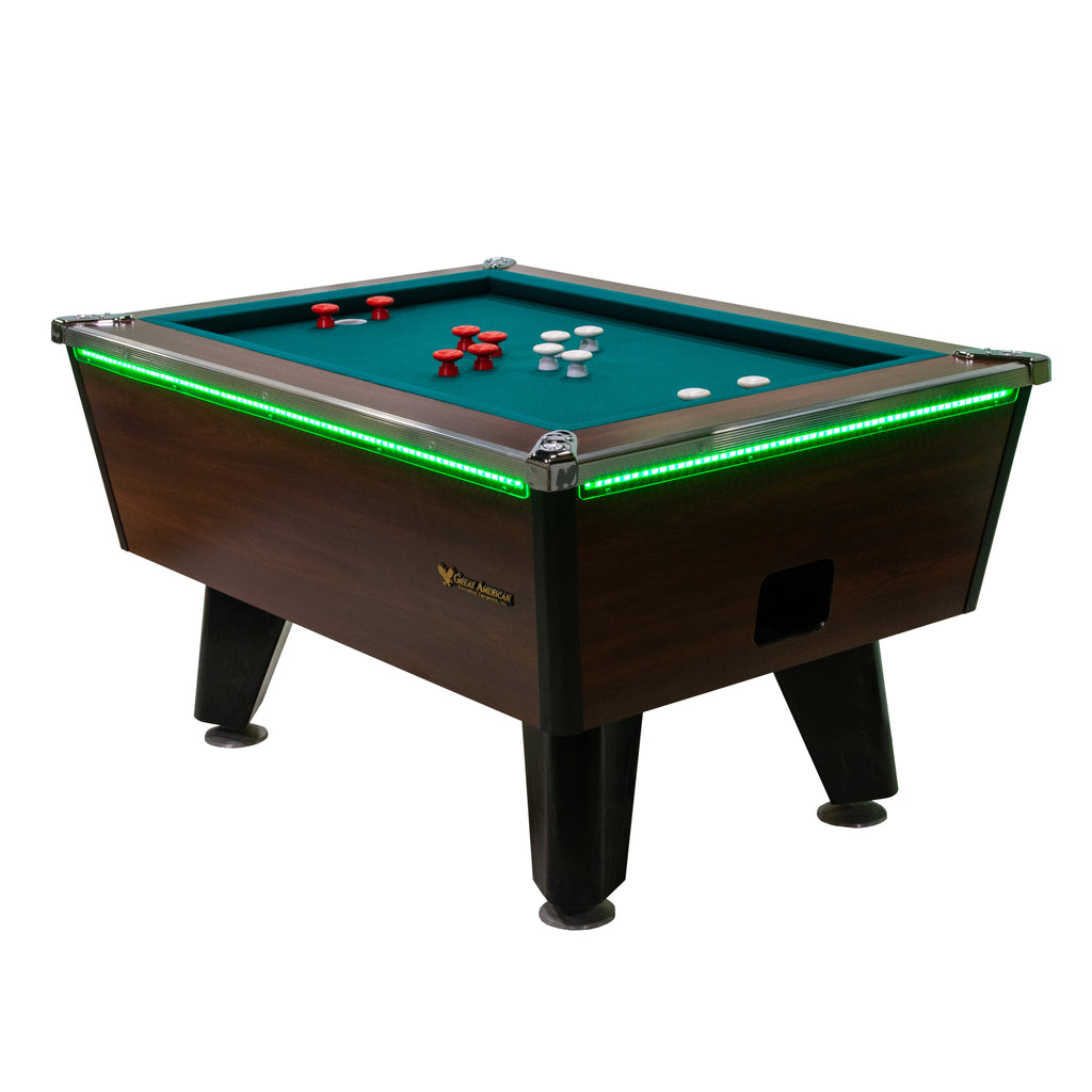 Bumper Pool Table with LEDs