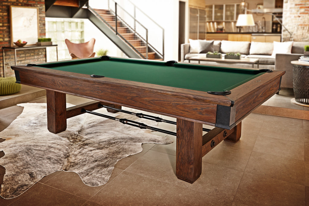 Canton Brunswick Pool Table Black Forest in Room