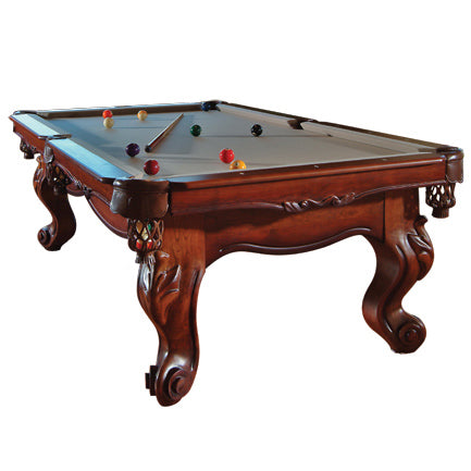 Scottsdale Pool Table End View of Cabinet