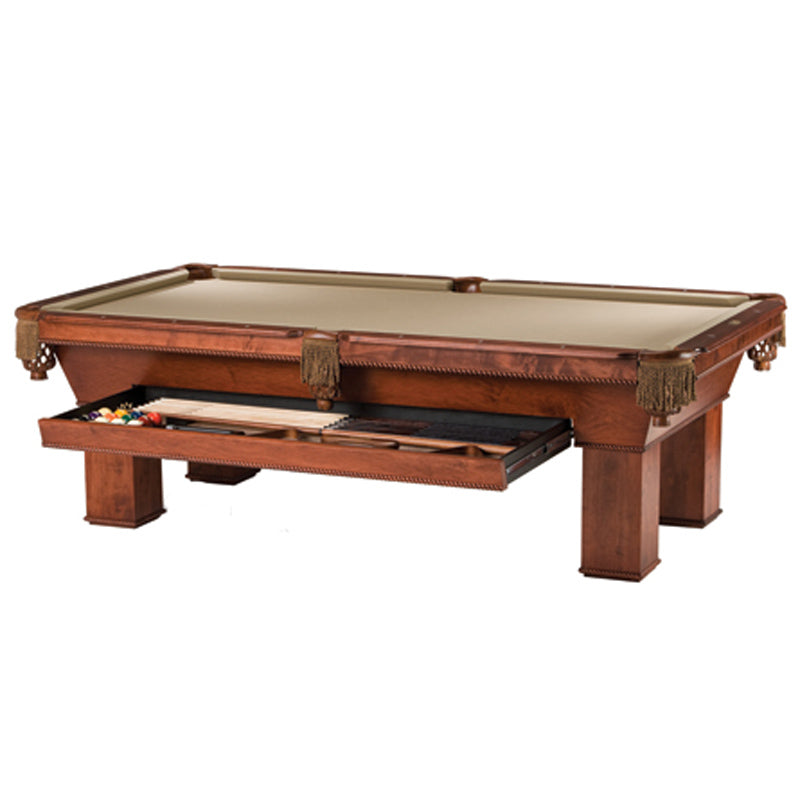 Ventana Pool Table with open drawer