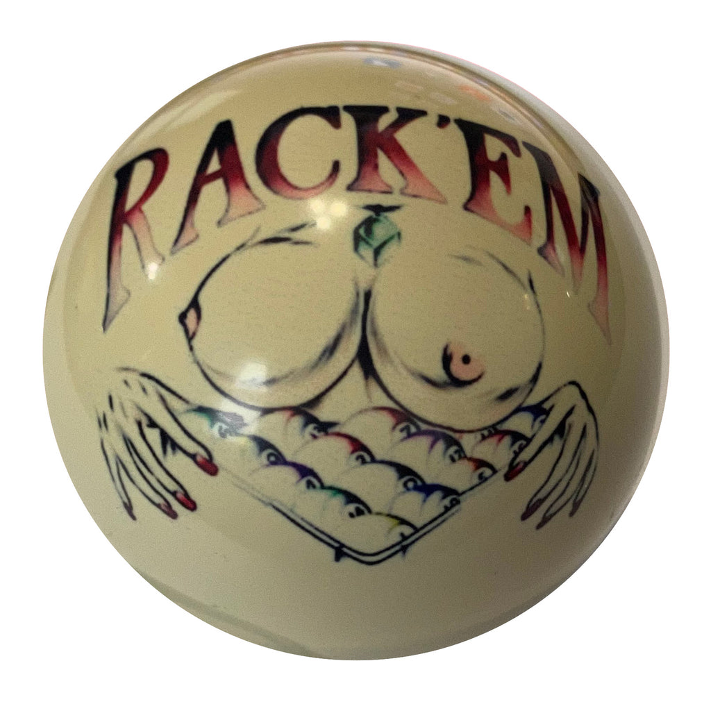 Rack 'Em Cue Ball