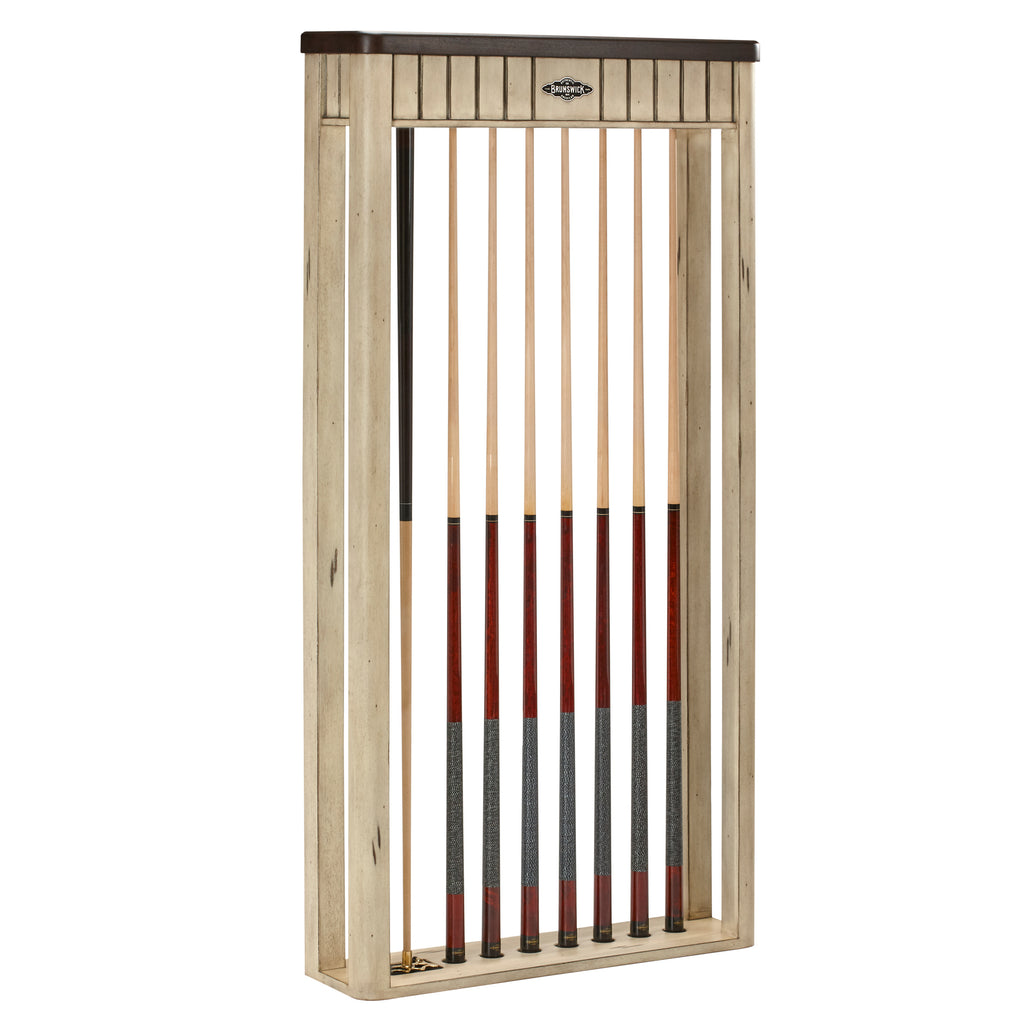 Henderson 2 Tone Aged Linen Wall Rack with Cues 
