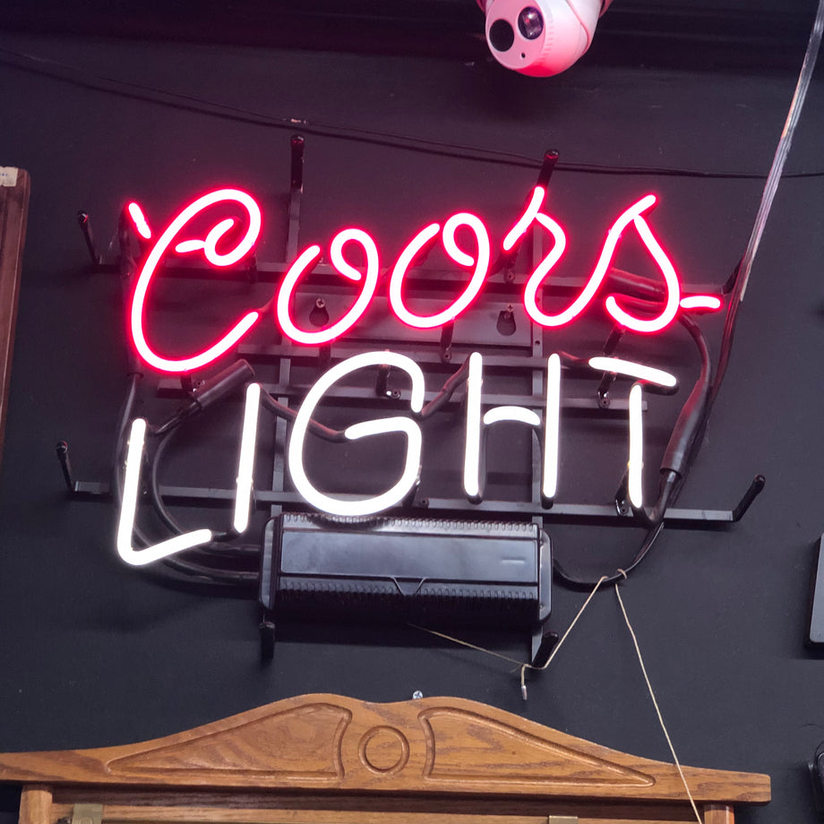Coors Light Neon Light – D&L Billiards