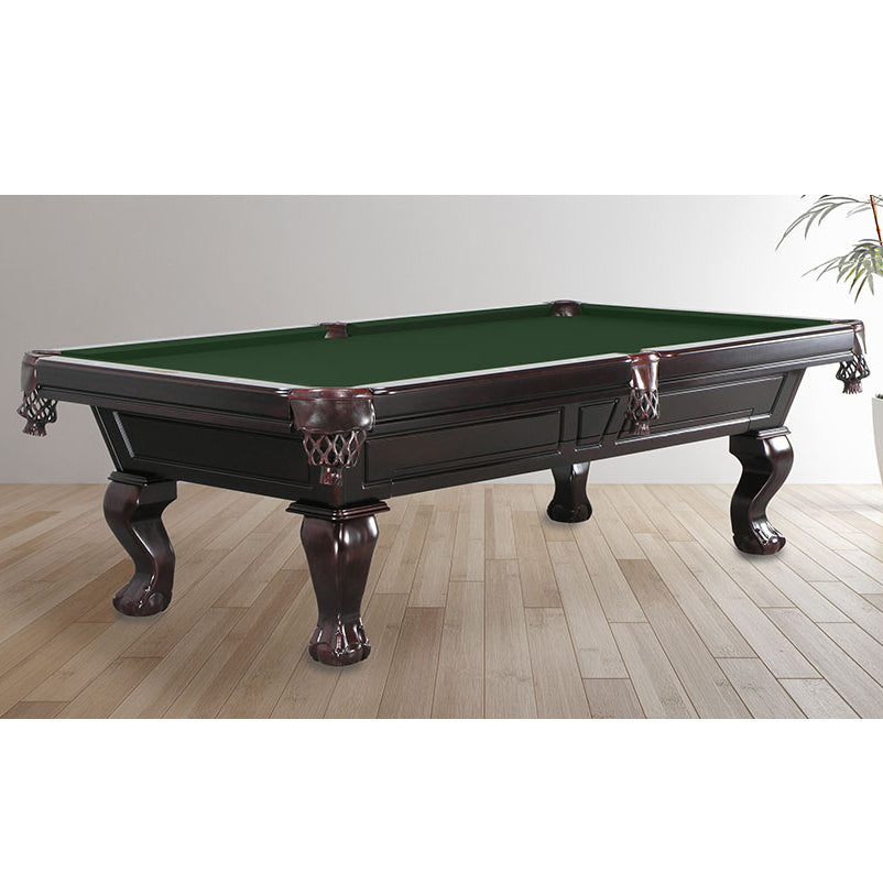 Norwich Pool Table in room at angle