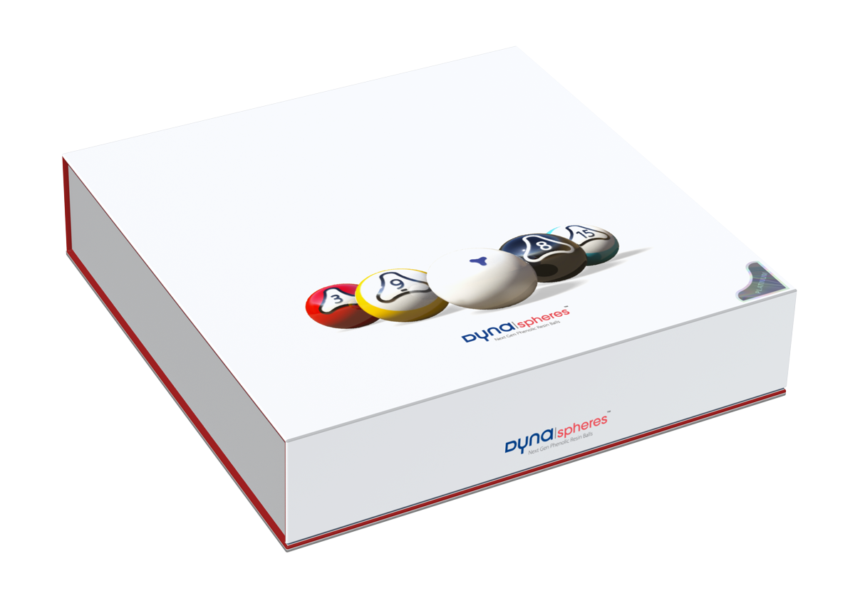 Dynaspheres Platinum Phenolic Pool Ball Set