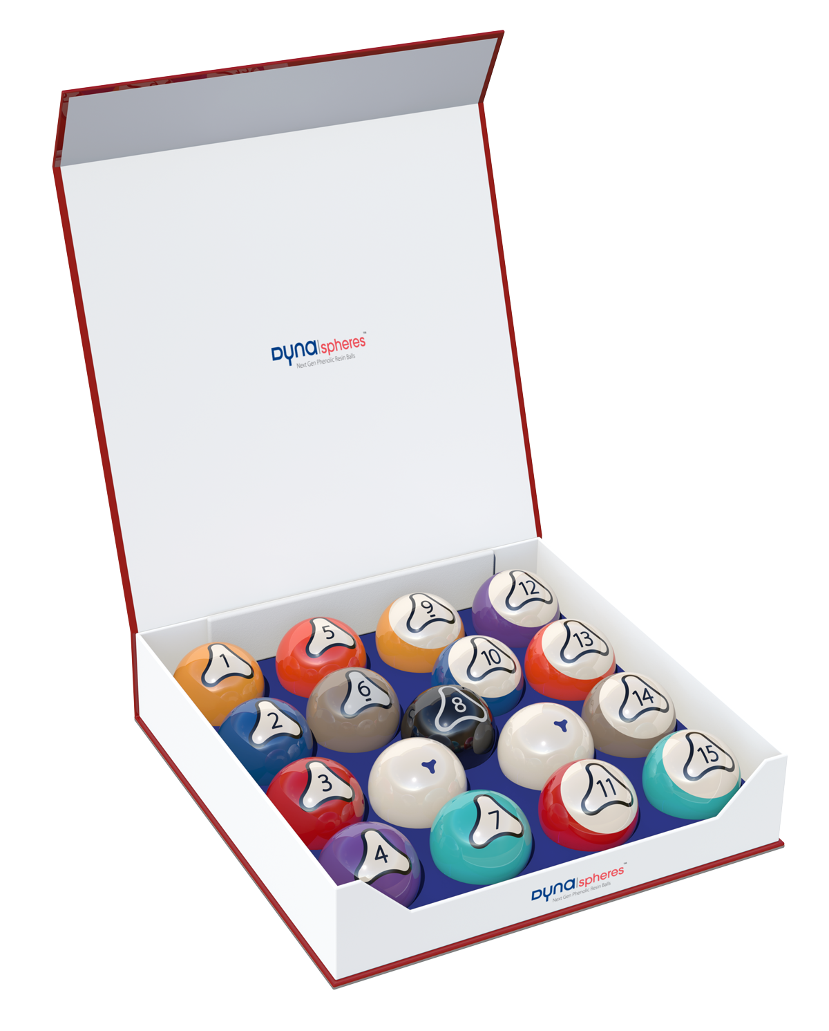 Dynaspheres Platinum Phenolic Pool Ball Set D L Billiards