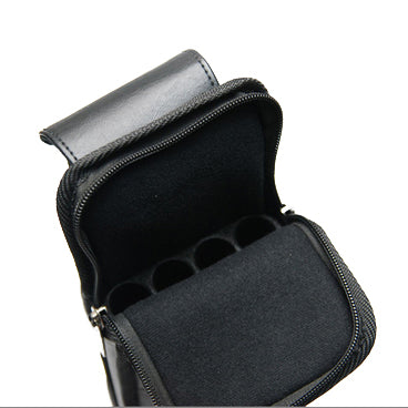 Turnlock Pool Cue Case Black Shaft Section Open