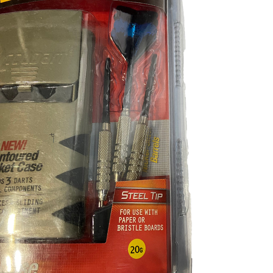 Accudart Sharpshooter Steel Tip Dart Set and Case – D&L Billiards
