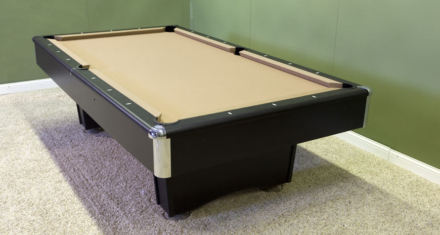 Addison Pool Table in Room end view