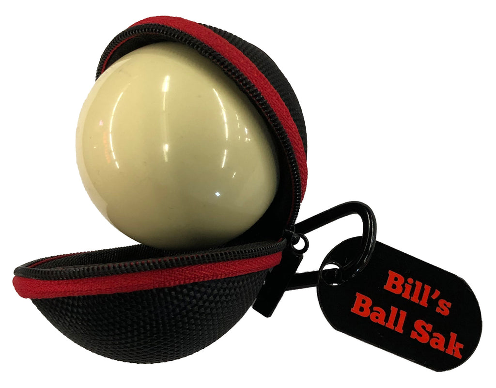Ballsak Cue Ball Holder Case Customized with Blank Cue Ball