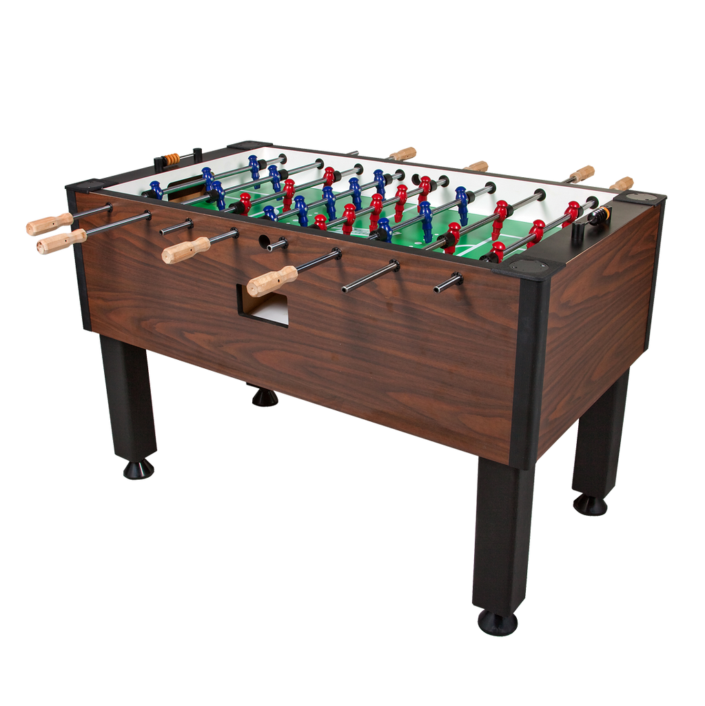 Dynamo Big D Foosball Full Table with Blue and Red Men