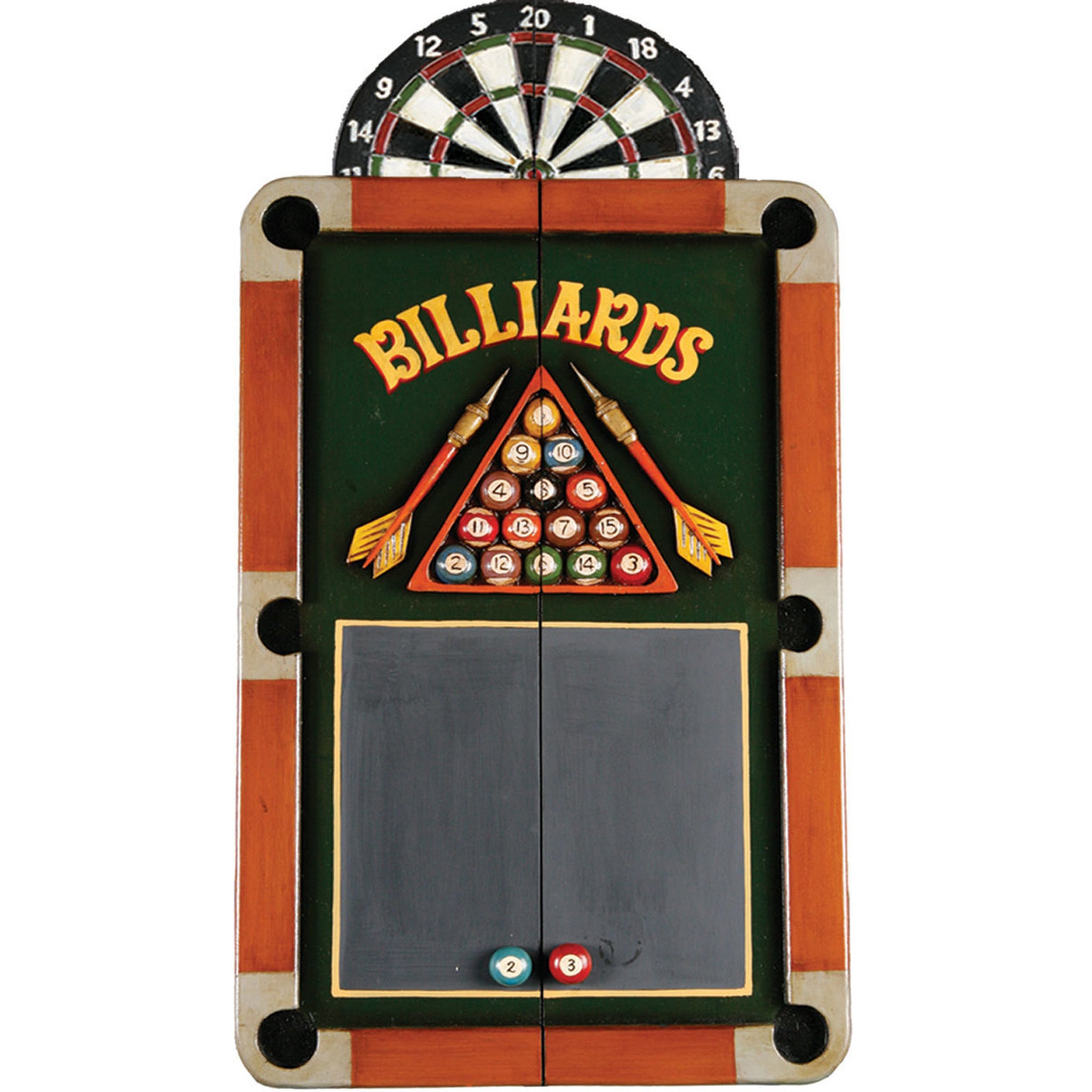 Brunswick Wooden Dartboard Cabinet