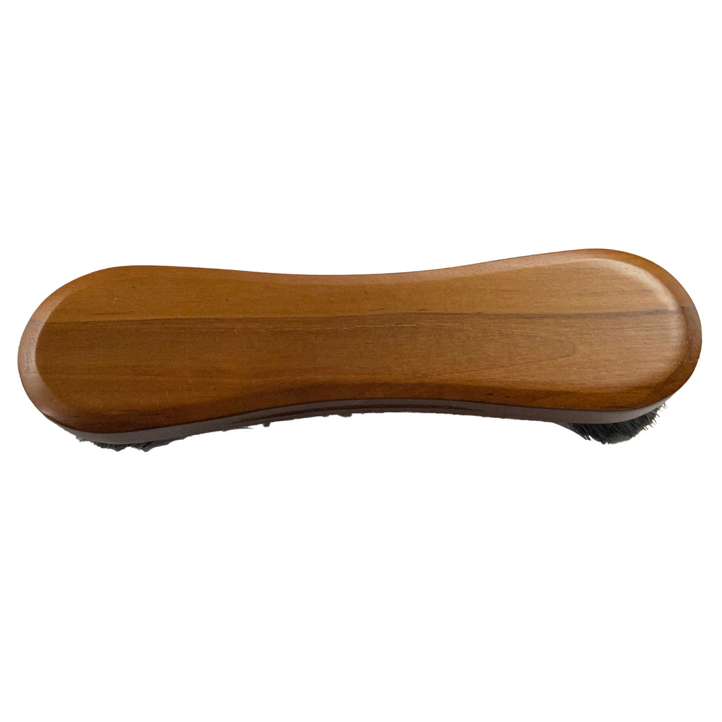 Alex Austin 10.5 inch Horsehair Table Brush Chestnut Wood Top