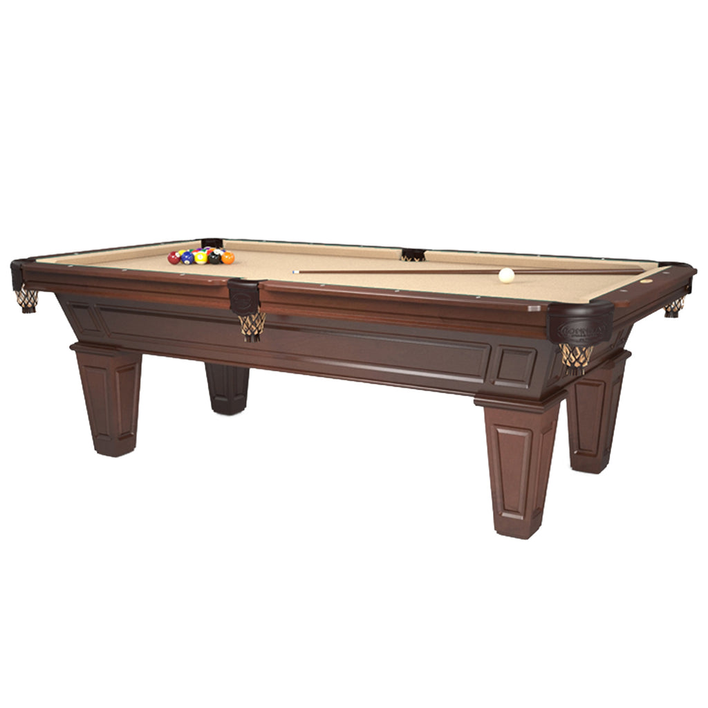 Cochise Pool Table Maple wood with Old World finish and Old World Pocket