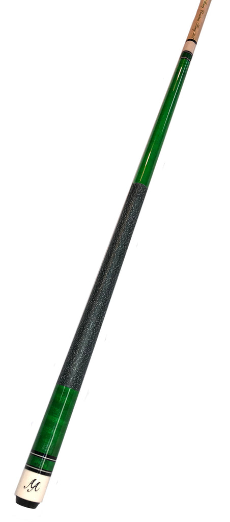 Alex Austin Green Color Series Cue Butt Only Engraved