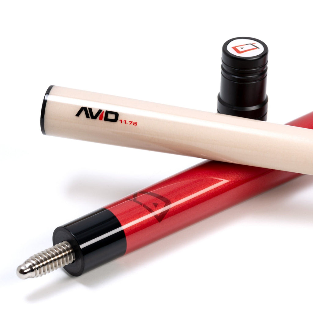 Avid chroma Crimson finish pool cue joint and joint protector