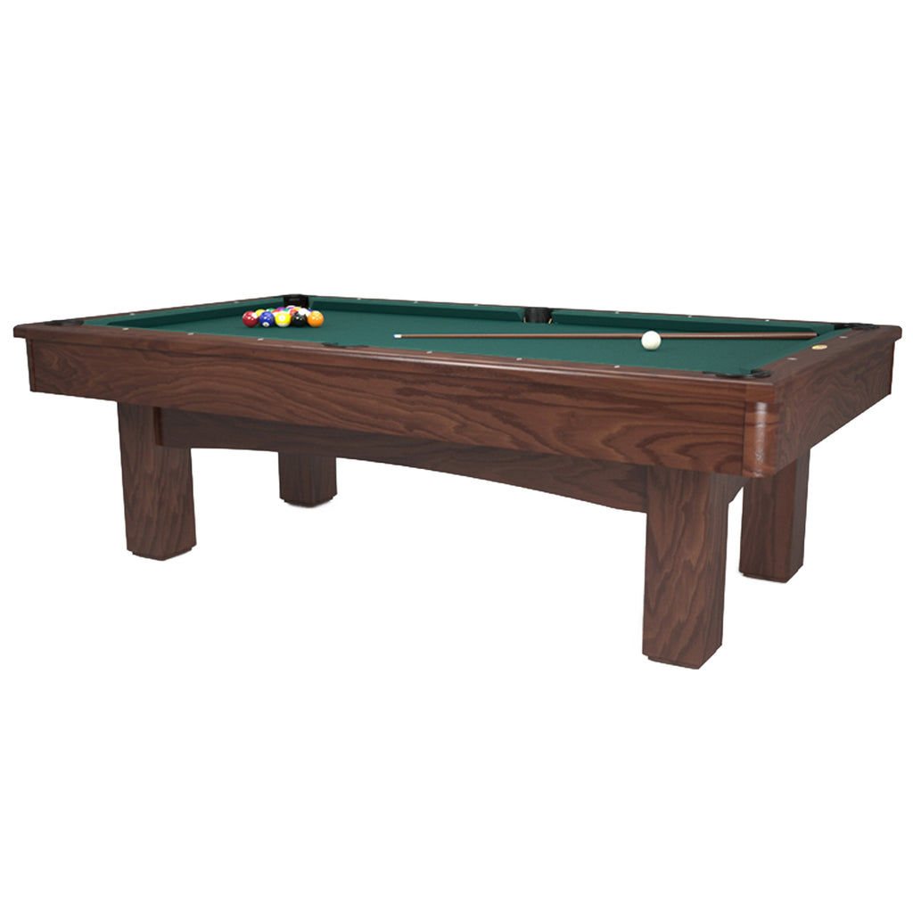 Del Mar Pool Table Oak with Old World Finish