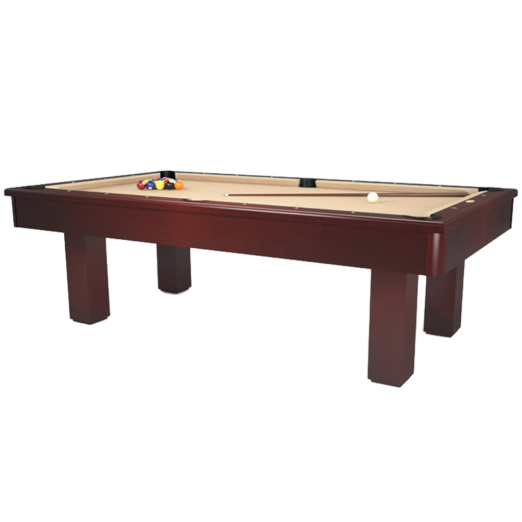 Del Sol Pool Table  Maple wood with Cordova stain