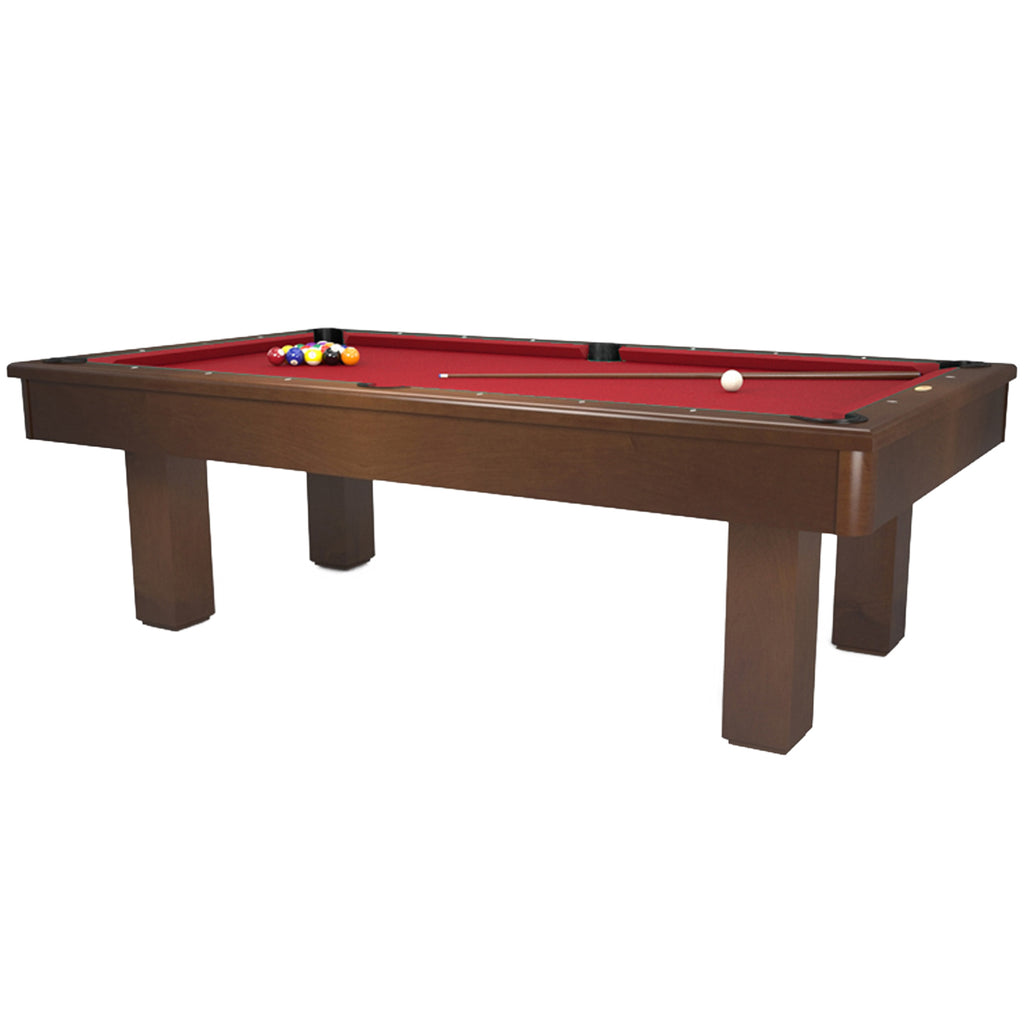Del Sol Pool Table Maple wood with Dark stain
