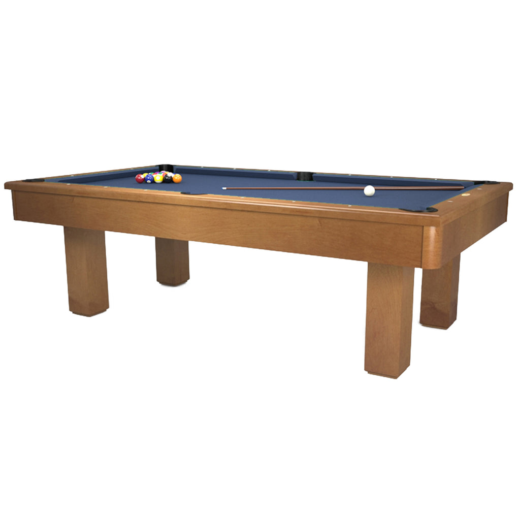 Del Sol Pool Table Maple wood with Medium Stain