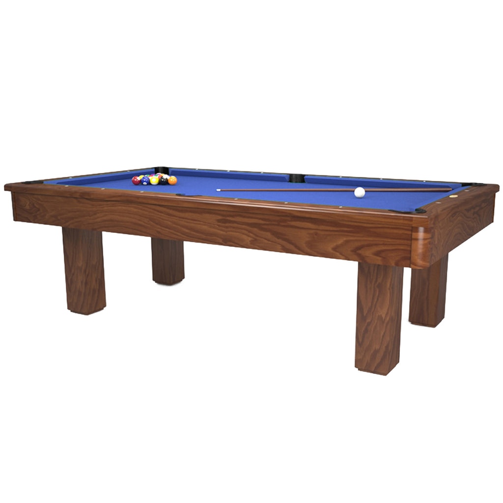 Del Sol Pool Table Oak wood with Milcreek stain