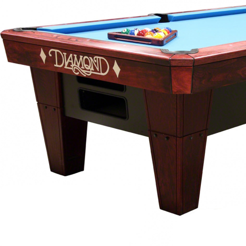 7ft Pro-Am Pool Table in Rosewood Dymalux Corner 